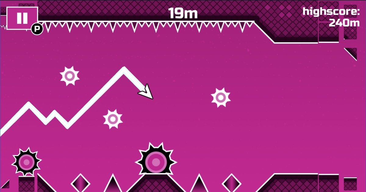 Basic controls in how to play Space Waves